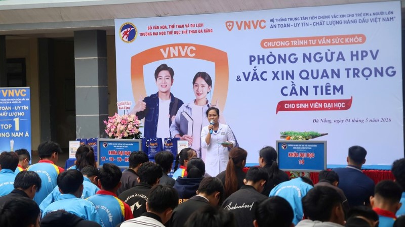 Báo văn hóa: Trường Đại học TDTT Đà Nẵng đẩy mạnh giáo dục sức khỏe, phòng ngừa HPV cho sinh viên